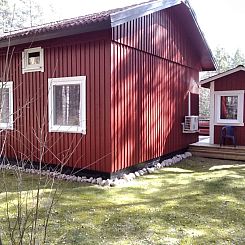 Vakantiehuis Gepflegtes Ferienhaus mit eigenem Saunahaus