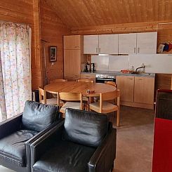 Vakantiehuis Chalet/ Blockhaus auf Camping