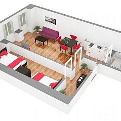 Appartement LU Saturn lll - Chapel Bridge HITrental Apartmen