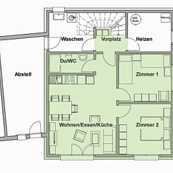 Appartement Fionas / Wohnung Vonlanthen, (Ftan).