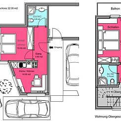 Appartement Chasa Sulai, (Samnaun-Laret).