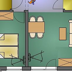 Appartement Chasa Sulai, (Samnaun-Laret).