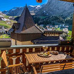 Appartement mit Blick in die Berge