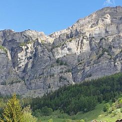 Appartement Appartement mit Bergblick und Dorf