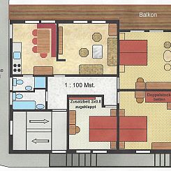 Appartement Chalet Matten, (Grächen),