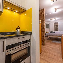 Appartement Ambassador "Yellow Home", (Grächen). 2-Bettwohn