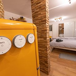 Appartement Ambassador "Yellow Home", (Grächen). 2-Bettwohn