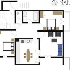 Appartement Almenrausch EG