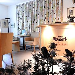 Appartement Ski-In-Ski-Out-Hotel Sport*** Doppelzimmer, Dusc