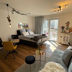Appartement Schöne Ferienwohnung in Bremen-Ost mit Terrasse