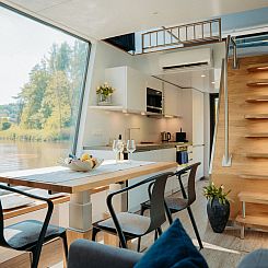 Vakantiehuis Floating Home-Hausboot Saarschleife