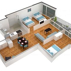 Appartement BS Miró I - Marktplatz HITrental Apartment