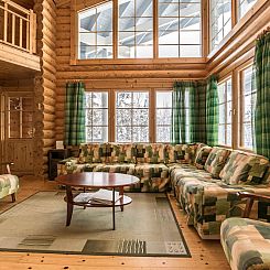 Vakantiehuis Aurinkoinen hirsimökki
