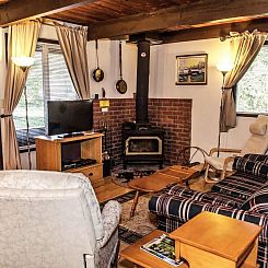 Vakantiehuis Traditionelles Ski-Chalet, Haustiere OK, Whirlp