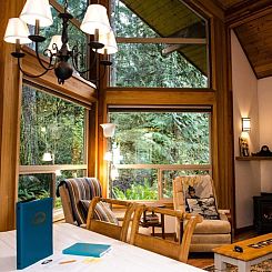 Vakantiehuis Gemütliche Zedernhütte mit Whirlpool