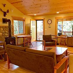 Vakantiehuis Moderne Hütte mit Whirlpool, Haustieren OK und