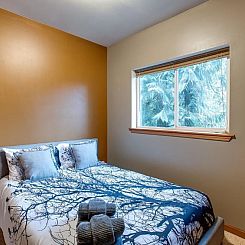 Vakantiehuis County Home Cabin mit Wi-Fi und Kamin
