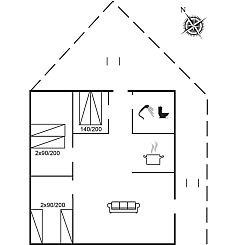 Vakantiehuis "Martti" -  from the sea