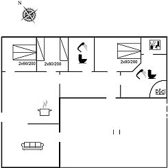 Vakantiehuis "Didrika" - 800m from the sea