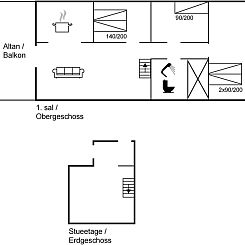 Appartement "Lacey" - 4km from the sea