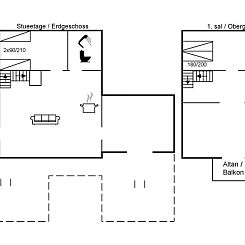 Appartement "Benna" - 120m from the sea