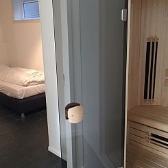 8 pers villa met sauna!