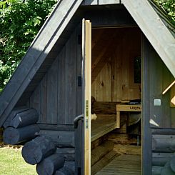 8 pers villa met sauna!