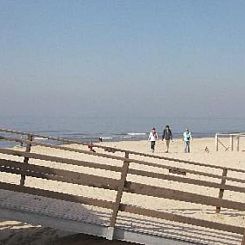 Vrijstaande bungalow voor 6 personen nabij het strand in
