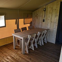 Safaritent + sanitair