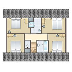 Strand Resort Ouddorp Duin | 10-persoons villa - Arduin | 10