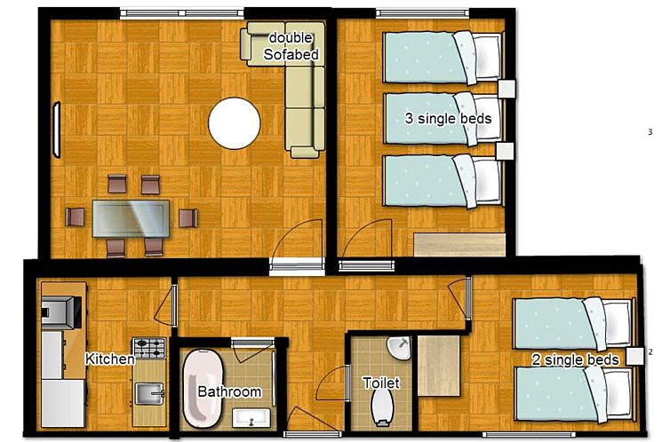 Central London 2 Bedroom Apartment