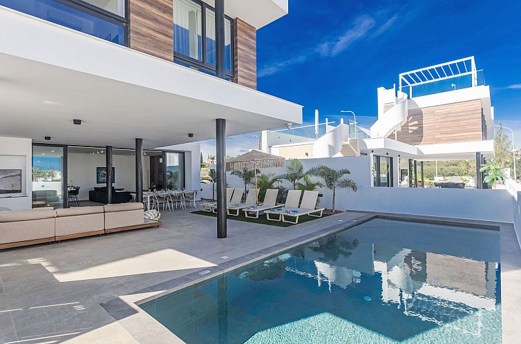 Vakantiehuis Protaras Aqua Pearl Villa AQ18 mit Poolheizung