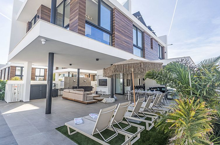 Vakantiehuis Protaras Aqua Pearl Villa AQ18 mit Poolheizung