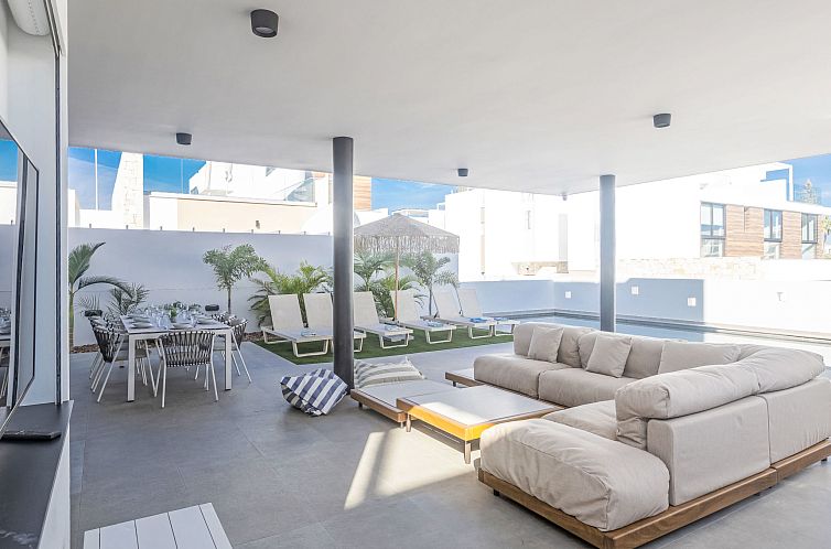 Vakantiehuis Protaras Aqua Pearl Villa AQ18 mit Poolheizung