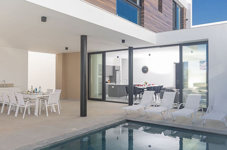 Vakantiehuis Protaras Aqua Pearl Villa AQ10 - Poolheizung