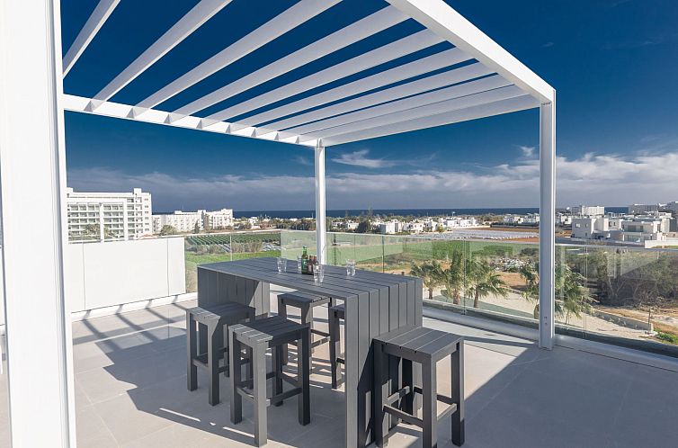 Vakantiehuis Protaras Aqua Pearl Villa AQ10 - Poolheizung