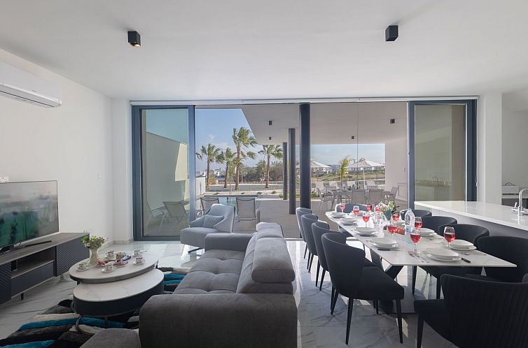 Vakantiehuis Protaras Aqua Pearl Villa AQ10 - Poolheizung