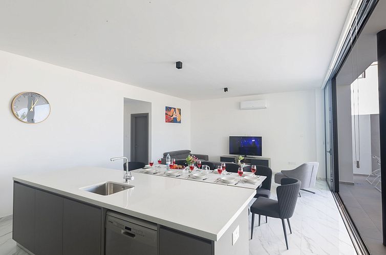 Vakantiehuis Protaras Aqua Pearl Villa AQ10 - Poolheizung
