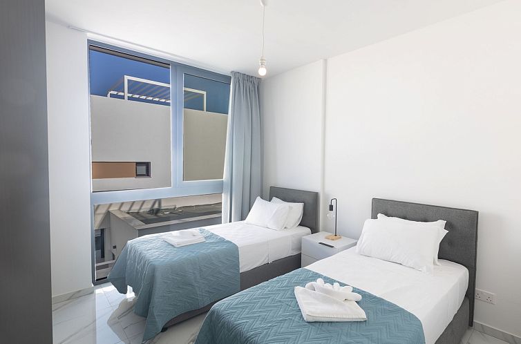 Vakantiehuis Protaras Aqua Pearl Villa AQ10 - Poolheizung