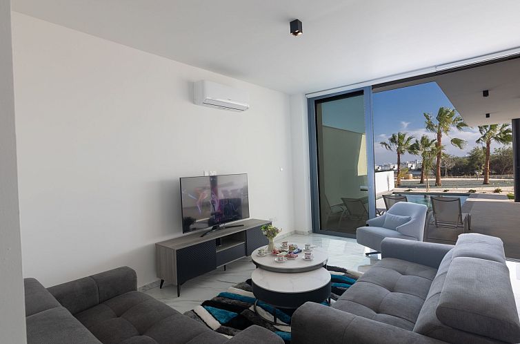 Vakantiehuis Protaras Aqua Pearl Villa AQ10 - Poolheizung