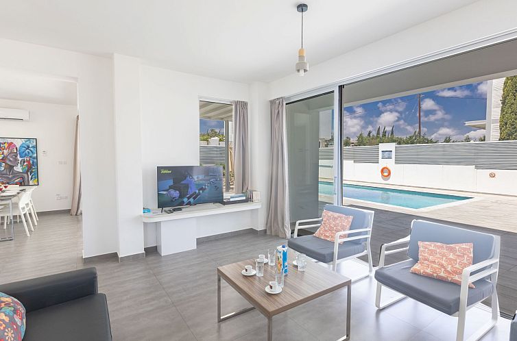 Vakantiehuis Greco Villa CCV4. 5-Schlafzimmer-Villa mit priv