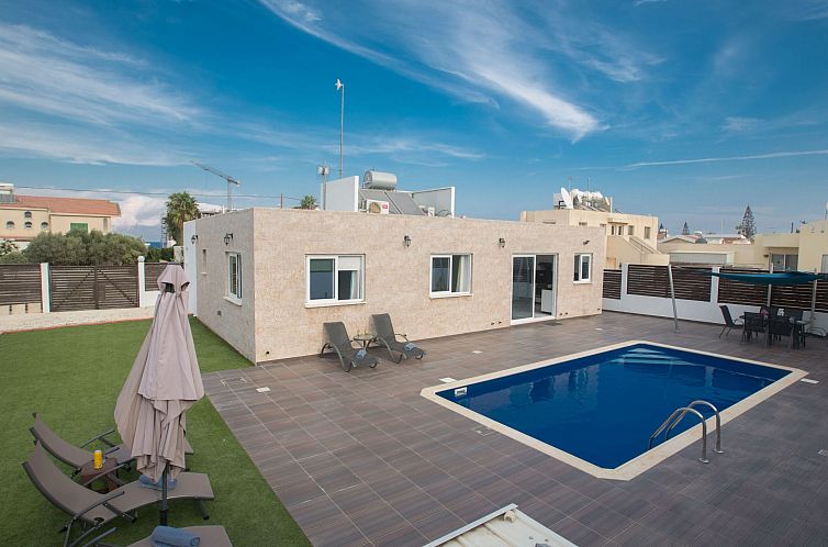 Unterkunft 0080159 - Ferienhaus Famagusta - Vakantiehuis 3-Schlafzimmer-Villa in Protaras Zentrum mit Po