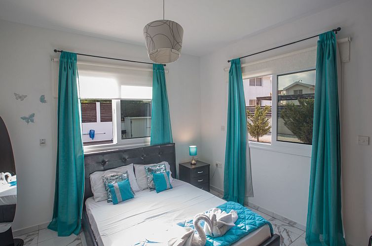 Vakantiehuis 3-Schlafzimmer-Villa in Protaras Zentrum mit Po