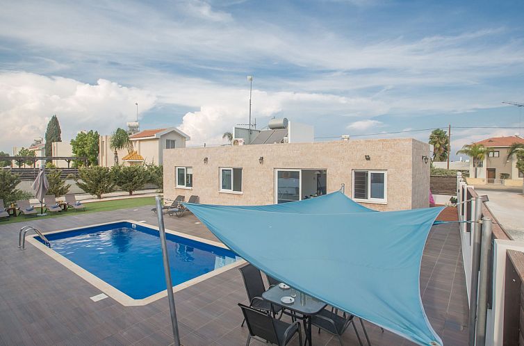 Vakantiehuis 3-Schlafzimmer-Villa in Protaras Zentrum mit Po