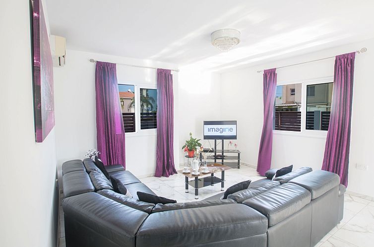 Vakantiehuis 3-Schlafzimmer-Villa in Protaras Zentrum mit Po