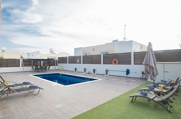 Vakantiehuis 3-Schlafzimmer-Villa in Protaras Zentrum mit Po