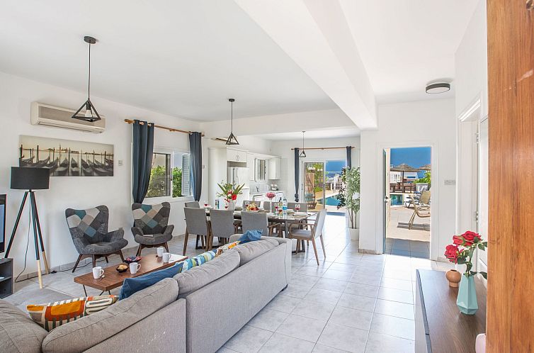 Vakantiehuis Protaras Villa mit Pool am Strand der Fig Tree 