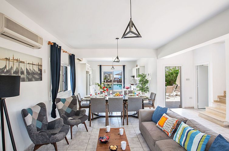 Vakantiehuis Protaras Villa mit Pool am Strand der Fig Tree 