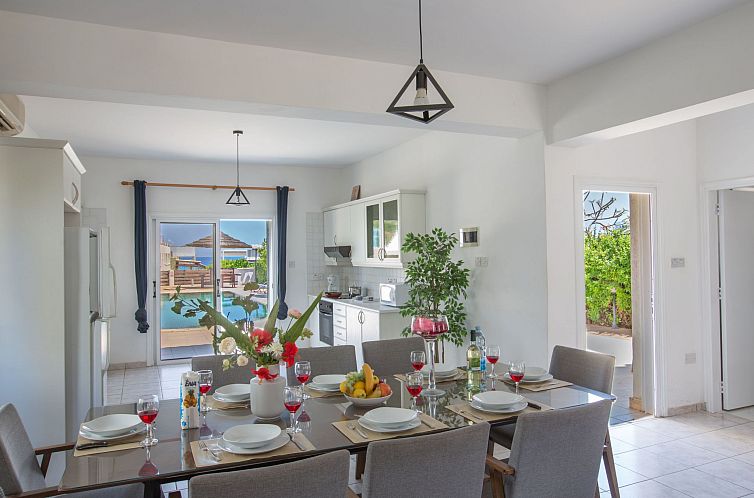 Vakantiehuis Protaras Villa mit Pool am Strand der Fig Tree 