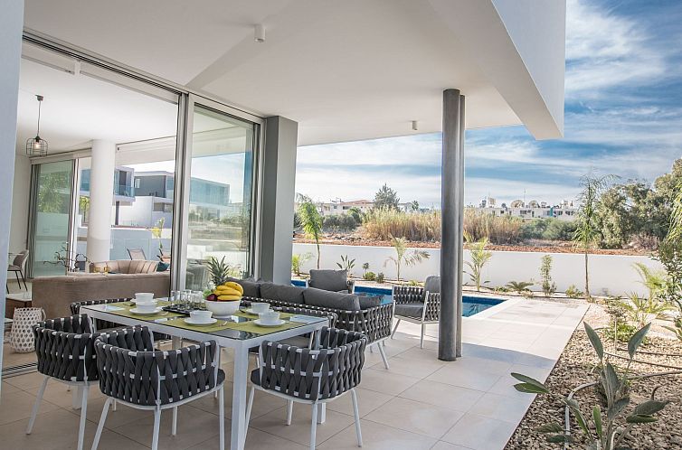 Vakantiehuis 3-Schlafzimmer-Villa mit privatem Pool im Zentr